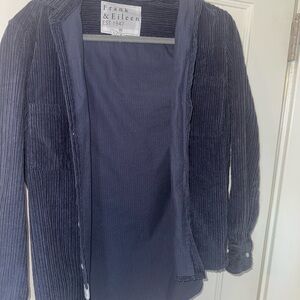 Frank & Eileen Navy Corduroy Shirt